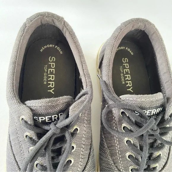 Sperry Men's Top Sider Halyard CVO Baja Grey Casual Sneakers - Picture 4 of 7